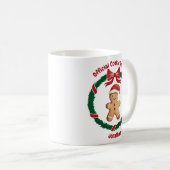 Niedliches Offizielles Cookie Tester Weihnachten Kaffeetasse (VorderseiteRechts)