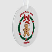 Niedliches Offizielles Cookie Tester Weihnachten Ornament (Vorderseite)