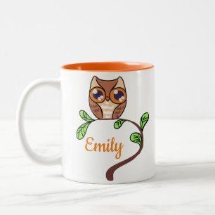 Niedliches Ohr Personalisiert Zweifarbige Tasse