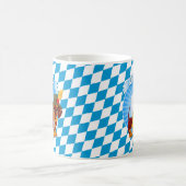 Niedliches Oktoberfest-Beer-Hound Kaffeetasse (Mittel)