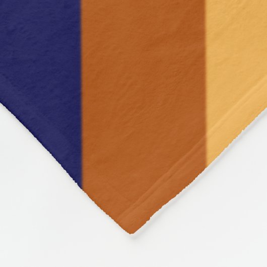 Niedliches Olive Sage Navy Stripes Medium Fleece B (Ecke)