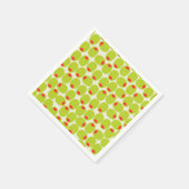 Niedliches Olivenpapier Napkins Serviette (Ecke)