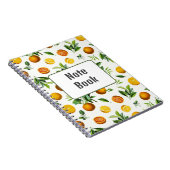 Niedliches Orange Frucht Ästhetik Buch (Rechte Seite)