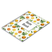 Niedliches Orange Frucht Ästhetik Buch (Linke Seite)