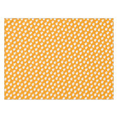 Niedliches Orange-Ghost-Muster - Halloween-Design Tischdecke (Vorderseite (Horizontal))