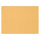 Niedliches Orange-Ghost-Muster - Halloween-Design Tischdecke (Vorderseite (Horizontal))