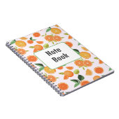 Niedliches Orange-Notebook Notizblock (Rechte Seite)