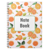 Niedliches Orange-Notebook Notizblock (Vorderseite)