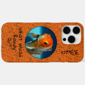 Niedliches Orange Pet Custom Pet Foto Personalisie Case-Mate iPhone Hülle (Rückseite (Horizontal))