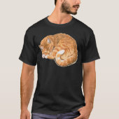 Niedliches Orange Tabby Cat Shirt - Geschenk für K (Vorderseite)