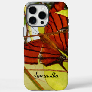 Niedliches Orangen- und Schwarzschlauch Schwanz Sc iPhone 16 Pro Max Hülle