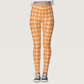 Niedliches Orangengeschlecht - Neutraler Pumpkin G Leggings (Vorderseite)