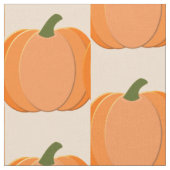 Niedliches Orangengeschlecht - Neutraler Pumpkin Stoff (Nahaufnahme)