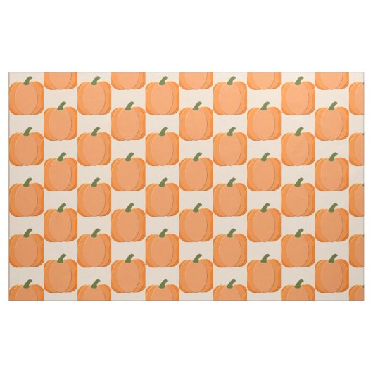 Niedliches Orangengeschlecht - Neutraler Pumpkin Stoff (Fat Quarter (45,7 x 55,9 cm))