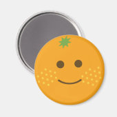 Niedliches Orangenglas Magnet (Vorderseite/Rückseite)