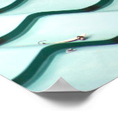 Niedliches Orangutan in Sabah Borneo Dschungel Poster (Ecke)