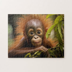 Niedliches Orangutan Puzzle