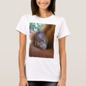 Niedliches Orangutan T-Shirt (Vorderseite)