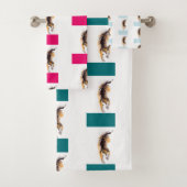 Niedliches Original Zeichnend Tiger Chinesisch Neu Badhandtuch Set (Insitu)