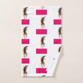 Niedliches Original Zeichnend Tiger Chinesisch Neu Badhandtuch Set (Handtuch)