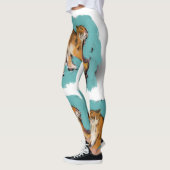 Niedliches Original Zeichnend Tiger Chinesisch Neu Leggings (Links)