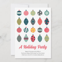 Niedliches Ornament Weihnachten Party