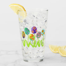 Niedliches Osterei-Blume Feiertags-Party