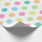 Niedliches Ostereier-Muster Geschenkpapier (Ecke)