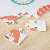 Niedliches Ostereig Puzzle (Seite)