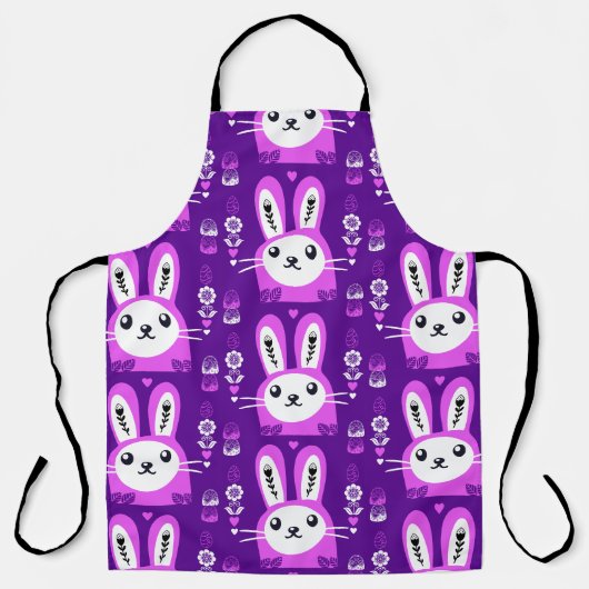 Niedliches Osterferien-Rabbit Schürze (Vorderseite)
