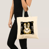 Niedliches Osterferien-Rabbit Tragetasche (Vorderseite (Produkt))