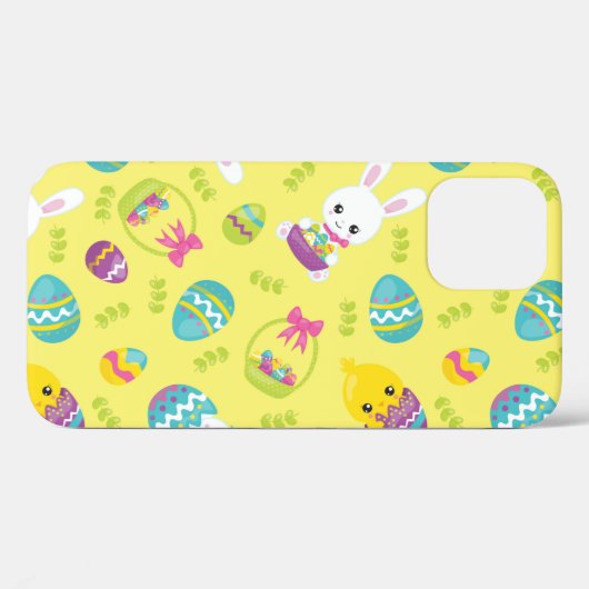 Niedliches Ostergeblasenes Ei-Muster Geschenk Case-Mate iPhone Hülle (Rückseite (Horizontal))