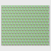 Niedliches Ostergeblasenes Geschenkpapier (Flach)