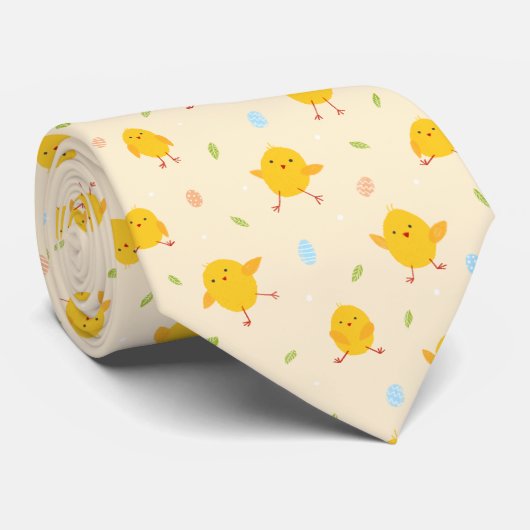 Niedliches Ostergestein Krawatte (Gerollt)