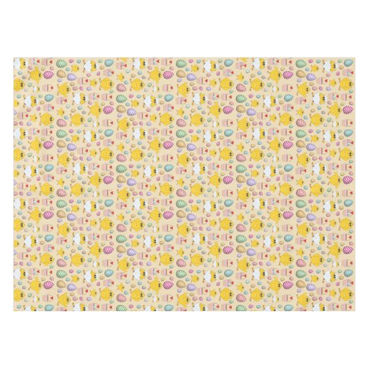 Niedliches Ostergestein Tischdecke (Vorderseite (Horizontal))