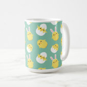 Niedliches Osterhähnchen Kaffeetasse (VorderseiteRechts)