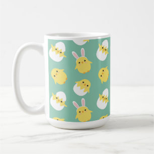 Niedliches Osterhähnchen Kaffeetasse