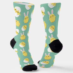 Niedliches Osterhähnchen Socken