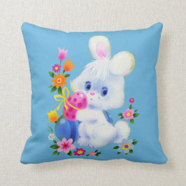 Niedliches Osterhasen-Feiertag Throwkissen Kissen