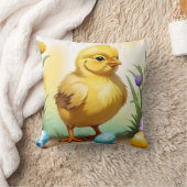 Niedliches Osterhühnchen 1, Ostern Kissen (Decke)