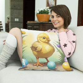 Niedliches Osterhühnchen 1, Ostern Kissen