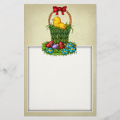 Niedliches Osterhühnchen Briefpapier (Vorderseite)