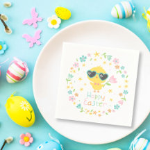 Niedliches Osterkichel mit Blume