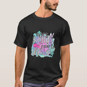 Niedliches Osterkleid jeden Bunnys Lieblingsessen T-Shirt