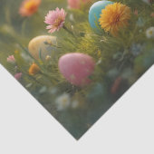 Niedliches Osterlamm, Wald, Ostereier Seidenpapier (Detail)
