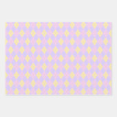 Niedliches Ostermuster Geschenkpapier Set (Vorderseite)