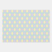 Niedliches Ostermuster Geschenkpapier Set (Vorderseite)