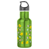 Niedliches Ostermuster Hühner Eier nach Maß Trinkflasche (Rückseite)