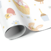 Niedliches Ostermuster-Papier Geschenkpapier (Rolleneckpunkt)
