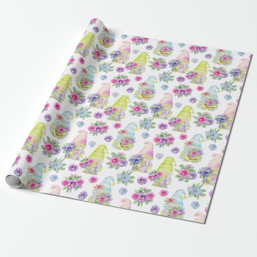 Niedliches Ostermuster-Papier Geschenkpapier (Ungerollt)